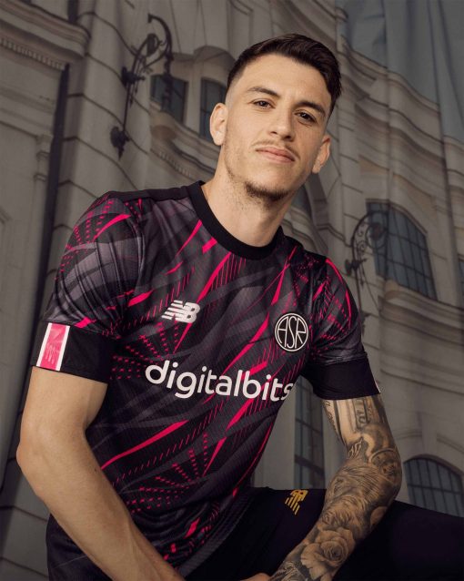New Balance AS Roma 2022/23 Men's Third Shirt - Image 4