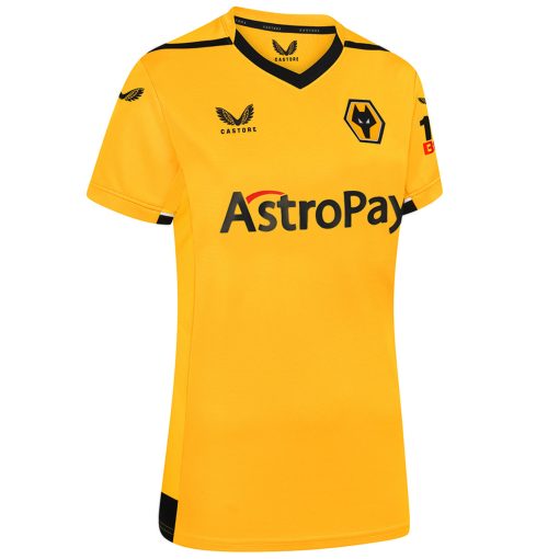 Castore Wolves 2022/23 Women's Home Shirt - Image 2