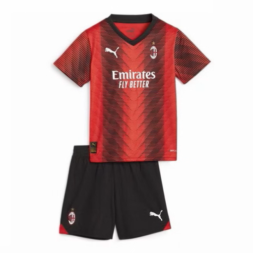 Puma AC Milan 2023/24 Infant Home Shirt & Shorts Set