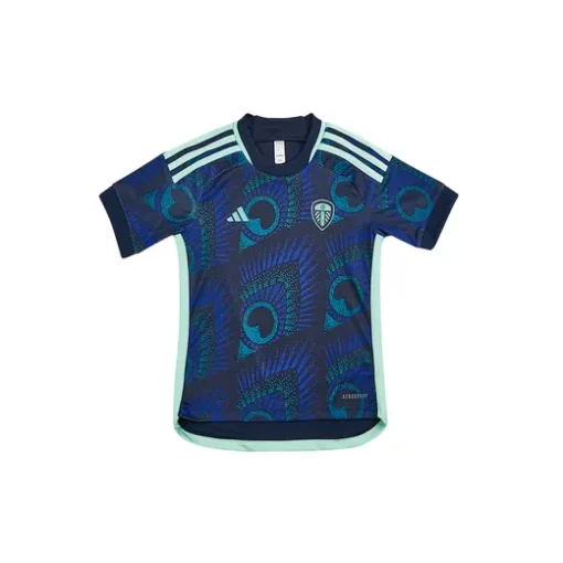 Adidas Leeds United 2023/24 Infant Away Shirt & Shorts Set - Image 3