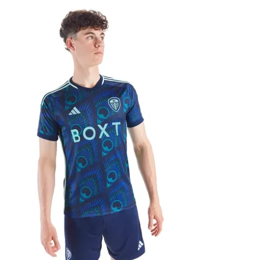 Adidas Leeds United 2023/24 Men's Away Shirt - Image 3