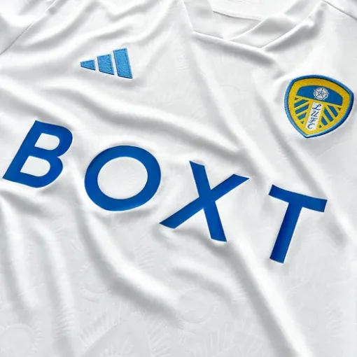Adidas Leeds United 2023/24 Men's Home Shirt - Image 3