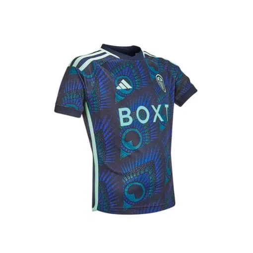 Adidas Leeds United 2023/24 Youth Away Shirt - Image 4