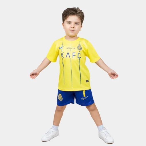 Nike Al-Nassr 2023/24 Infant Home Shirt & Shorts Set - Image 3