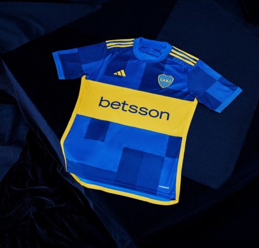 Adidas Boca Juniors 2023/24 Men's Home Shirt - Image 2