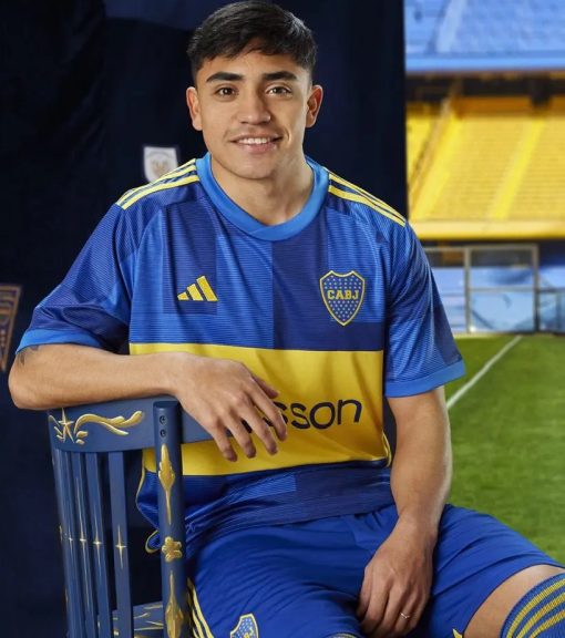 Adidas Boca Juniors 2023/24 Men's Home Shirt - Image 4