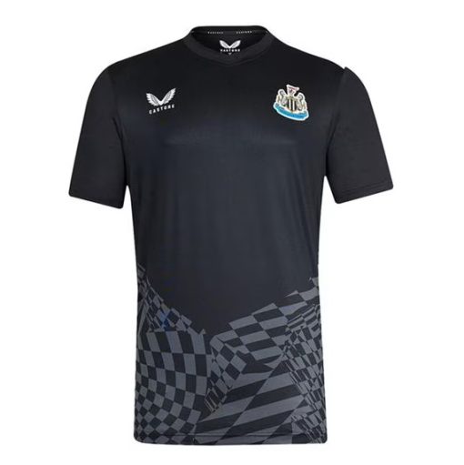 Castore Newcastle United 2023/24 Men's Black Pre Match Shirt