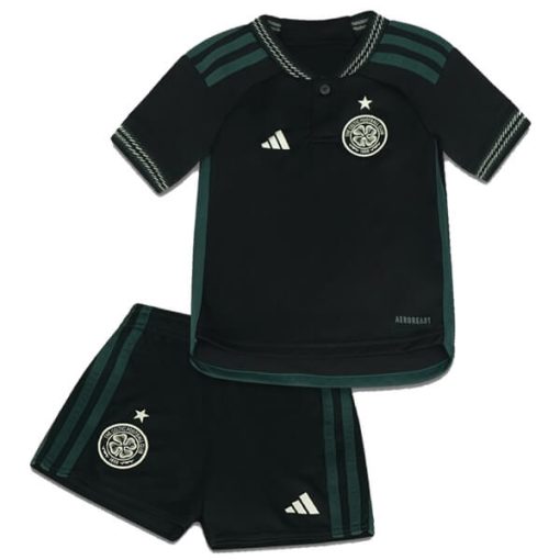 Adidas Celtic 2023/24 Infant Away Shirt & Shorts Set