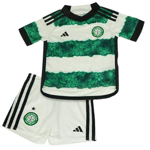 Adidas Celtic 2023/24 Infant Home Shirt & Shorts Set