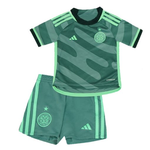 Adidas Celtic 2023/24 Infant Third Shirt & Shorts Set