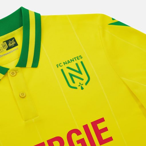 Macron FC Nantes 2023/24 Men's Home Shirt - Image 3