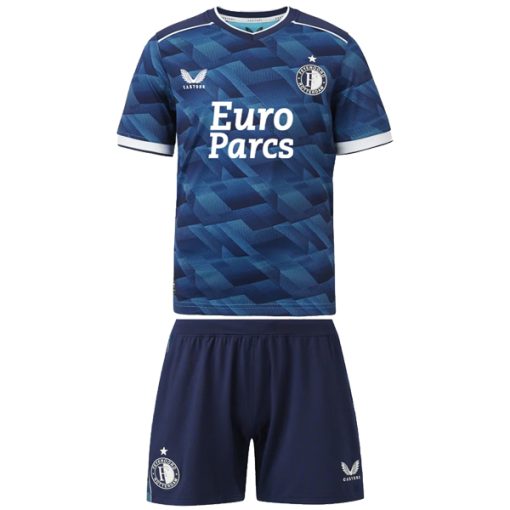 Castore Feyenoord Rotterdam 2023/24 Infant Away Shirt & Shorts Set