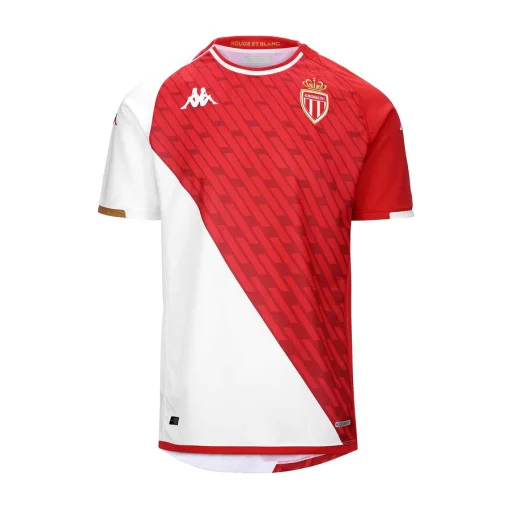 Kappa AS Monaca 2023/24 Youth Home Shirt