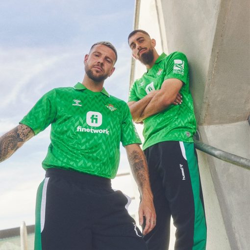 Hummel Real Betis 2023/24 Youth Away Shirt - Image 2