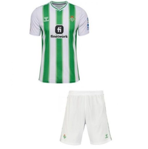 Hummel Real Betis 2023/24 Infant Home Shirt & Shorts Set