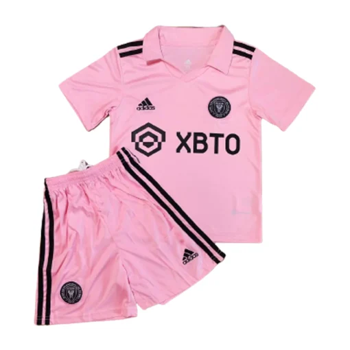 Adidas Inter Miami #10 Lionel Messi 2022/24 Infant Home Shirt & Shorts Set - Image 2