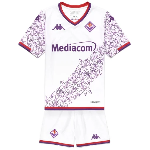 Kappa Fiorentina 2023/24 Infant Away Shirt & Shorts Set