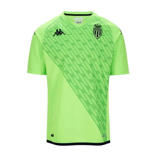 Kappa AS Monaco 2023/24 Men's Green Goalkeeper Shirt