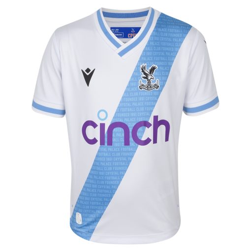 Macron Crystal Palace 2023/24 Youth Away Shirt