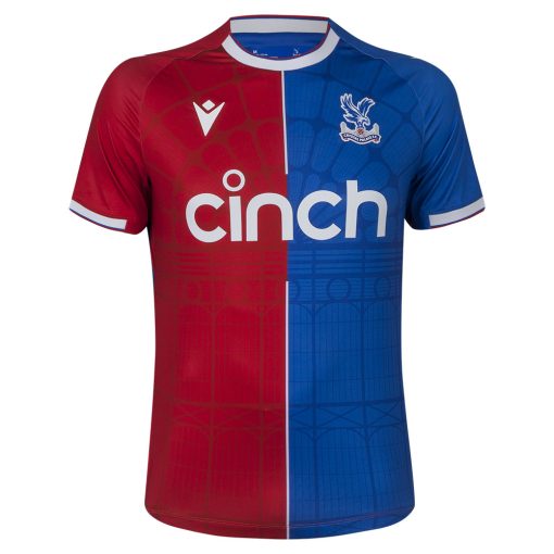 Macron Crystal Palace 2023/24 Youth Home Shirt