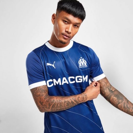 Puma Olympique Marseille 2023/24 Men's Away Shirt - Image 4