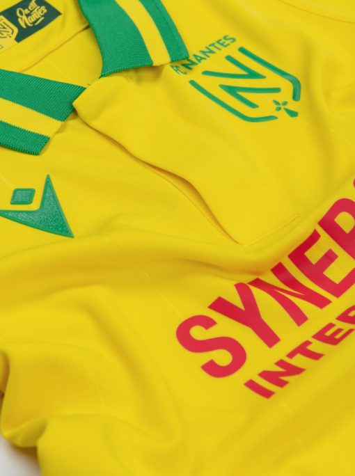 Macron FC Nantes 2023/24 Infant Home Shirt & Shorts Set - Image 4