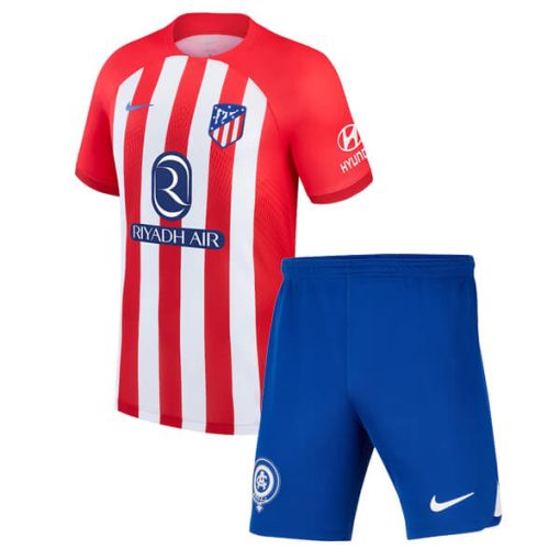 Nike Atlético Madrid 2023/24 Infant Home Shirt & Shorts Set