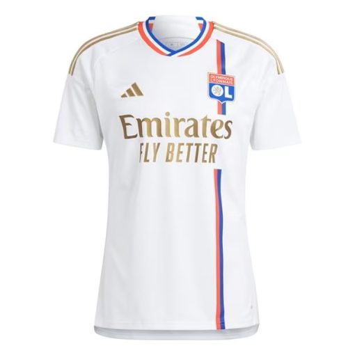 Adidas Olympique Lyon 2023/24 Men's Home Shirt