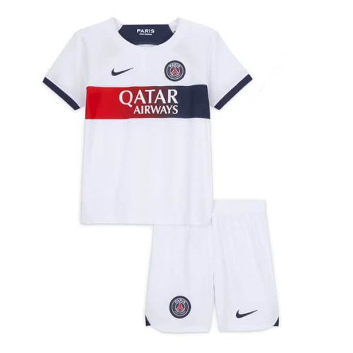Nike Paris Saint Germain 2023/24 Infant Away Shirt & Shorts Set
