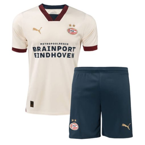 Puma PSV Eindhoven 2023/24 Infant Away Shirt & Shorts Set