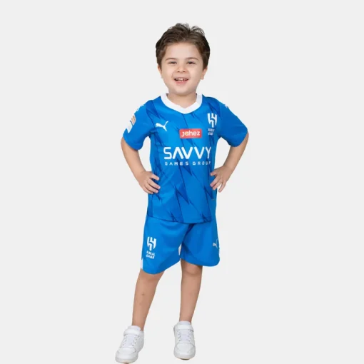 Puma Al Hilal 2023/24 Infant Home Shirt & Shorts Set - Image 2