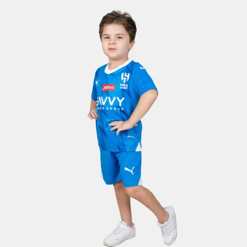 Puma Al Hilal 2023/24 Infant Home Shirt & Shorts Set - Image 4