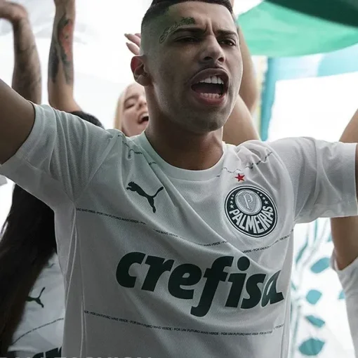 Puma Palmeiras 2023/24 Men's Away Shirt - Image 3