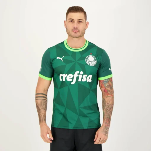 Puma Palmeiras 2023/24 Youth Home Shirt - Image 5