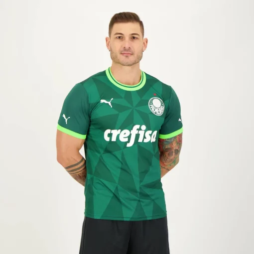 Puma Palmeiras 2023/24 Youth Home Shirt - Image 4