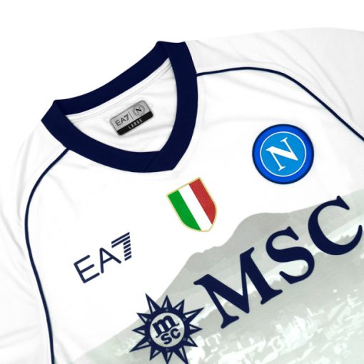 EA7 Napoli 2023/24 Men's Away Shirt - Image 5