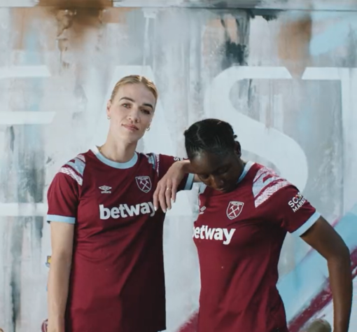 Umbro West Ham 2022/23 Women's Home Shirt - Image 2