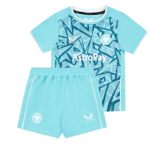 Castore Wolves 2023/24 Infant Third Shirt & Shorts Set