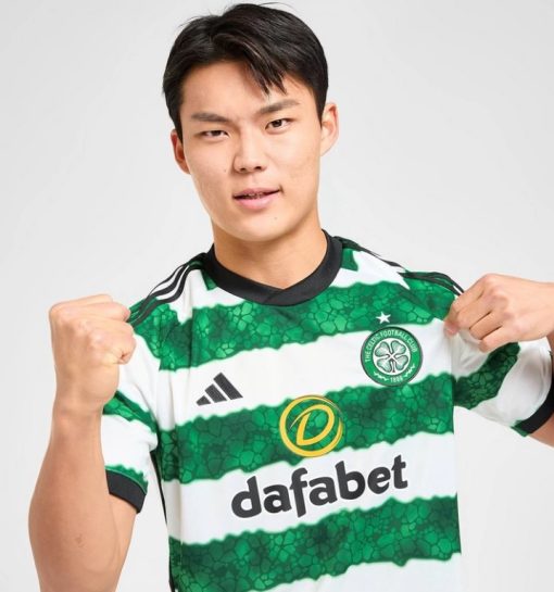 Adidas Celtic 2023/24 Men's Home Shirt - Image 3
