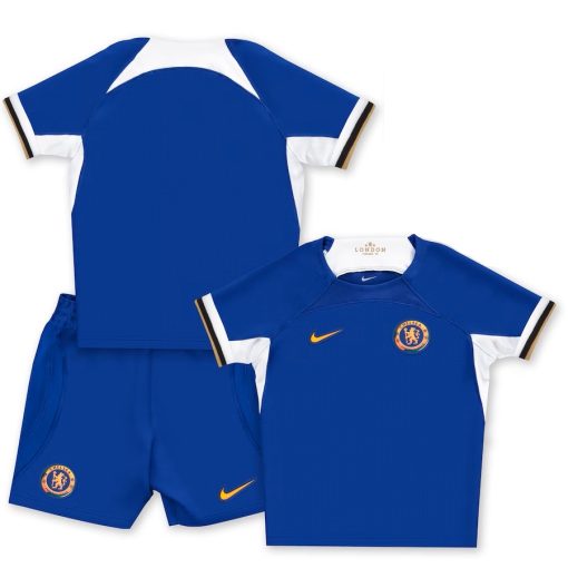 Nike Chelsea 2023/24 Infant Home Shirt & Shorts Set