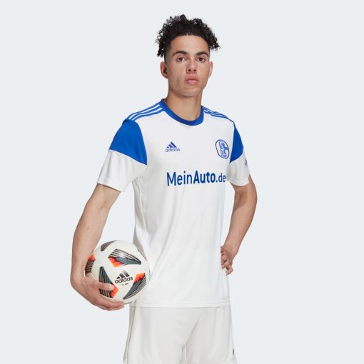 Adidas Schalke 04 2022/23 Men's Away Shirt - Image 4