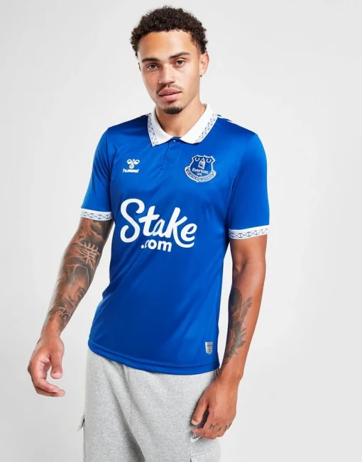 Hummel Everton 2023/24 Men's Home Shirt - Image 4
