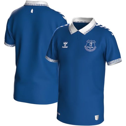 Hummel Everton 2023/24 Youth Home Shirt - Image 2