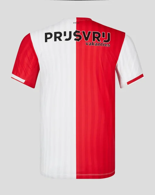 Castore Feyenoord Rotterdam 2023/24 Youth Home Shirt - Image 2