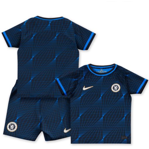 Nike Chelsea 2023/24 Infant Away Shirt & Shorts Set