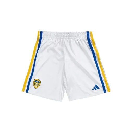 Adidas Leeds United 2023/24 Infant Home Shirt & Shorts Set - Image 2