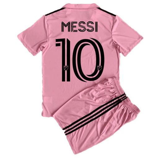 Adidas Inter Miami #10 Lionel Messi 2022/24 Infant Home Shirt & Shorts Set