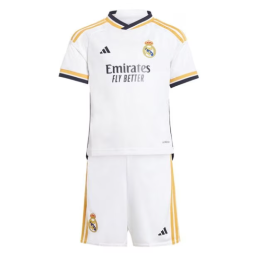 Adidas Real Madrid 2023/24 Infant Home Shirt & Shorts Set