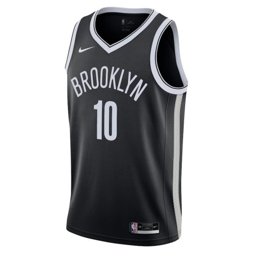 Nike Brooklyn Nets #10 Ben Simmons 2021/22 Swingman Jersey - Icon Edition - Black