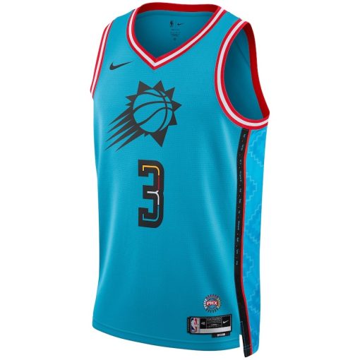 Nike Phoenix Suns #3 Chris Paul Unisex 2022/23 Swingman Jersey - City Edition - Turquoise